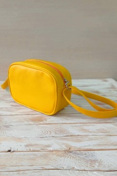 Симпатичная женская сумка Aura жёлтый этно  Chica rica(фото2)