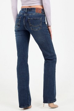 Лаконичные женские джинсы 218001 50 размера F5(фото4)