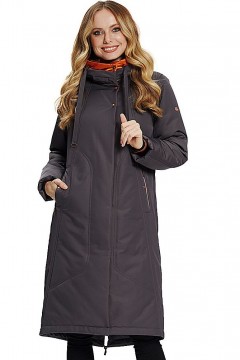 Элегантное женское пальто 2112 58 размера D'imma