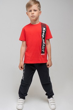 Удобные брюки для мальчика КР 400316/черный к318 брюки Crockid