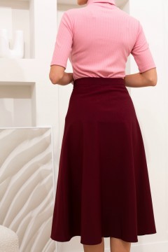 Повседневная расклёшенная юбка Анжелика 70 см №6 Valentina(фото4)