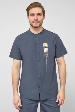Модная мужская рубашка 21-1878П-9 Mark Formelle men(фото2)