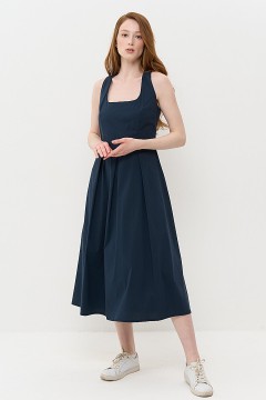 Однотонное женское платье 5221-3691-БХ16 Vay(фото2)