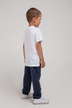 Практичные брюки для мальчика КР 400337/индиго к326 брюки Crockid(фото2)