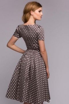Приталенное платье в стиле ретро 48 размера 1001 dress(фото4)