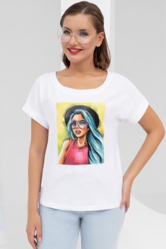 Симпатичная женская футболка Charutti(фото3)