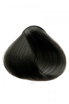 Стойкая крем-краска для волос «Шелковое окрашивание», тон «1.0. Черный агат» Faberlic