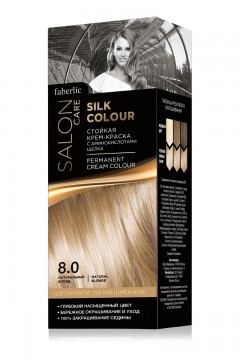 Стойкая крем-краска для волос «Шелковое окрашивание», тон «10.1. Осветляющий скандинавский блонд» Faberlic(фото2)