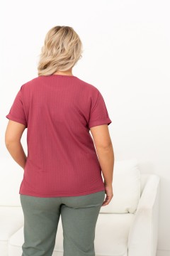 Лаконичная женская блузка Селеста №14 Valentina(фото3)