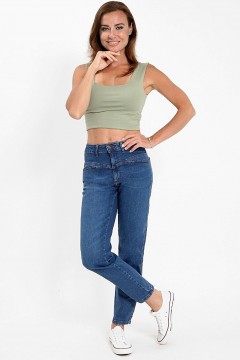Комфортные женские джинсы 123536 F5