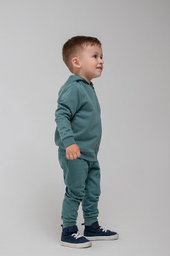Стильные брюки для мальчика КР 400349/темный малахит к328 брюки Crockid(фото2)