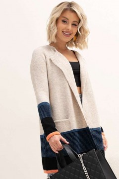 Практичный женский кардиган 48 размера Happychoice