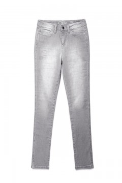 Ультраэластичные женские джинсы CON-117 CONTE ELEGANT light grey 46 размера на рост 164 Conte Elegant Jeans(фото3)