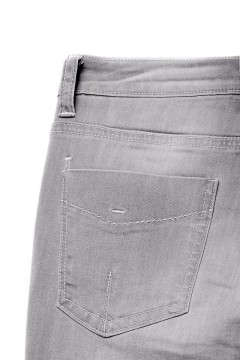 Ультраэластичные женские джинсы CON-117 CONTE ELEGANT light grey 46 размера на рост 164 Conte Elegant Jeans(фото7)