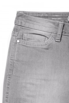 Ультраэластичные женские джинсы CON-117 CONTE ELEGANT light grey 46 размера на рост 164 Conte Elegant Jeans(фото6)