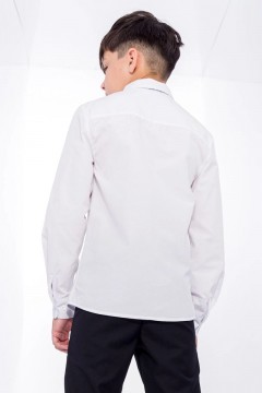 Базовая рубашка для мальчика 5040SC22 Vulpes белый Familiy(фото3)
