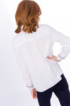 Прекрасная блузка для девочки 5035SC22 Vulpes белый Familiy(фото6)