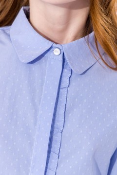 Прекрасная блузка для девочек 5030SC22 Vulpes голубой Familiy(фото4)