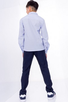 Красивая рубашка для мальчиков 5039SC22 Vulpes голубой Familiy(фото6)