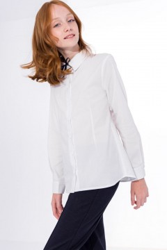 Милая блузка для девочек 5031SC22 Vulpes белый Familiy(фото3)