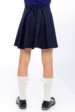 Однотонная юбка для девочки Vulpes V-48-21 синий Familiy(фото4)