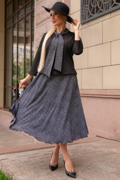 Лаконичный юбочный костюм Lady Taiga(фото2)