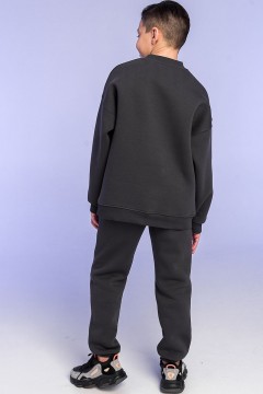 Комфортный костюм для мальчиков 1195/2S22 Vulpes серый Familiy(фото7)