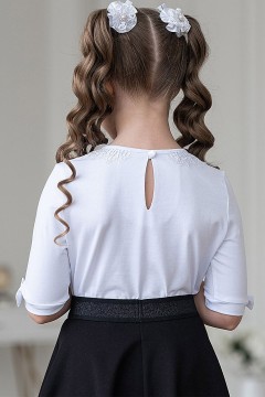 Прелестная блузка для девочки ТБ-1801-1 col.1 Alolika(фото3)