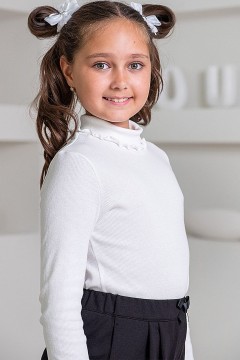 Красивая блузка для девочки ДЖ-2203-1 Alolika(фото2)
