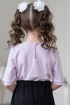 Красивая блузка для девочки ТБ-1801-6 col.1 Alolika(фото4)