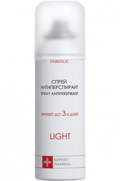 Спрей-антиперспирант Light Faberlic
