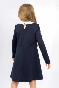 Повседневное платье для девочки 5043SC22 Vulpes синий Familiy(фото3)
