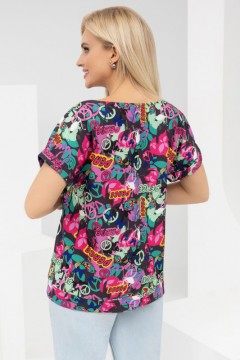 Яркая женская футболка Charutti(фото4)