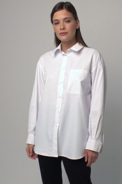 Однотонная женская рубашка Mari-line