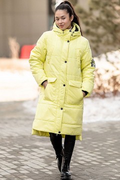 Яркое пальто для девочки 134-23з-2 Batik