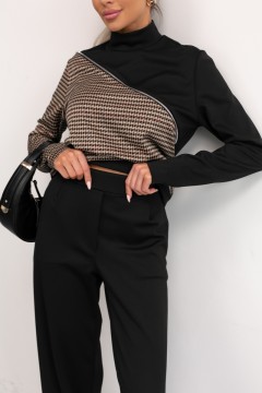 Однотонные женские брюки Дэни №7 Valentina(фото3)