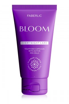 Крем ночной для лица 55+ Bloom Faberlic