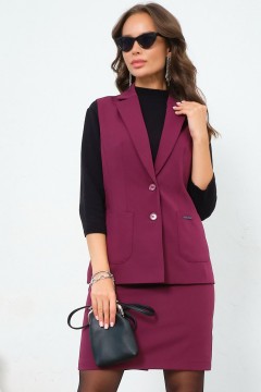 Однотонная женская юбка