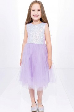 Волшебное платье для девочки 5040AW22 Vulpes фиолетовый Familiy