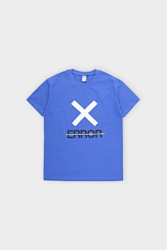 Яркая футболка для мальчика КБ 302136/синий электрик фуфайка Cubby