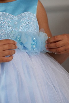 Восхитительное платье для девочки ПЛ-1524-2 Alolika(фото3)