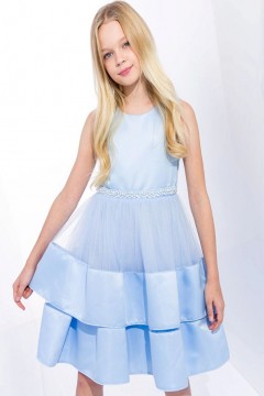 Милое платье для девочки 5028AW22 Vulpes голубой Familiy