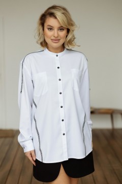 Привлекательная женская блузка Фабрика белых блуз