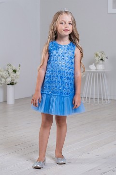 Прекрасное платье для девочки ПЛ-2119-151 Alolika(фото2)