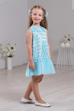 Привлекательное платье для девочки ПЛ-2119-17 Alolika(фото2)