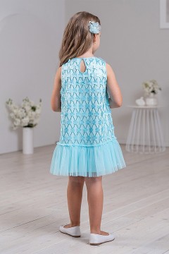 Привлекательное платье для девочки ПЛ-2119-17 Alolika(фото3)