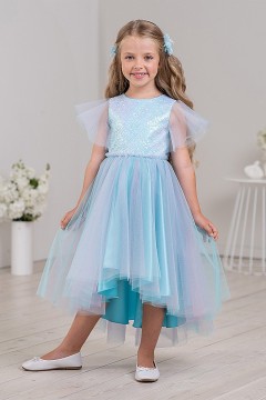 Шикарное платье для девочки ПЛ-2202-57 Alolika(фото2)