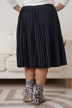 Однотонная женская юбка 66 размера Jetty-plus(фото4)