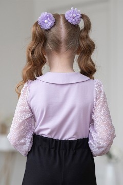 Очаровательная блузка для девочки ТБ-2207-6 Alolika(фото3)