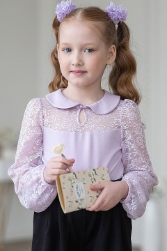 Очаровательная блузка для девочки ТБ-2207-6 Alolika